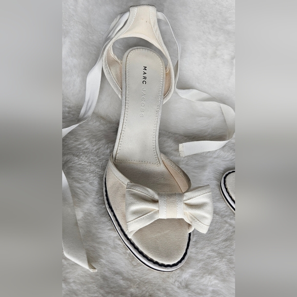 VTG  2005 MARC JACOBS Sling Back Wedges Sz 7 - Picture 5 of 14